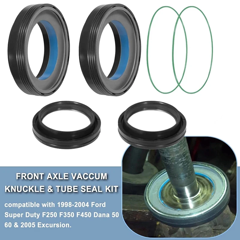 

TML для Ford 1998-2004 F250 F350, Superduty дана 50 и 60, комплект уплотнений передней оси костяшек и трубки, профессиональные автомобильные инструменты