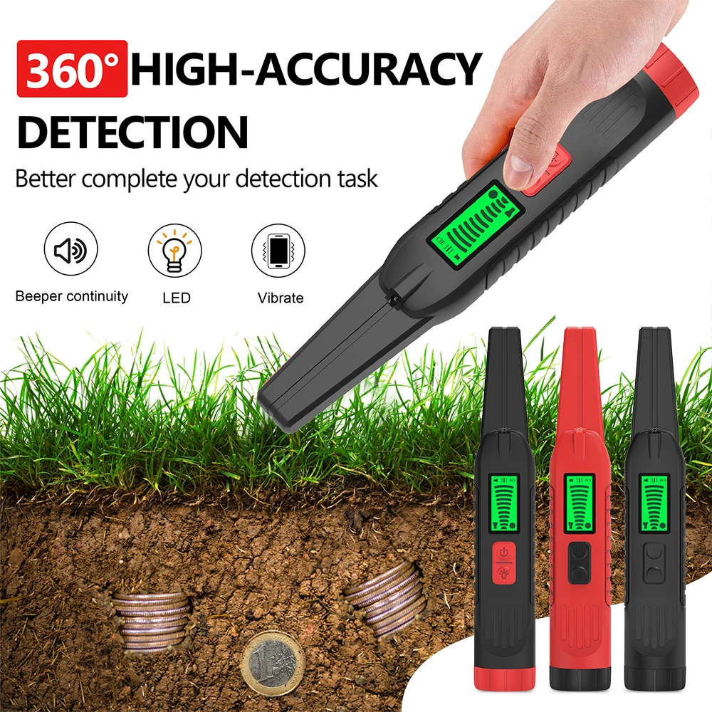 2025 Handheld Metal Detector Pinpointing for Treasure Search
