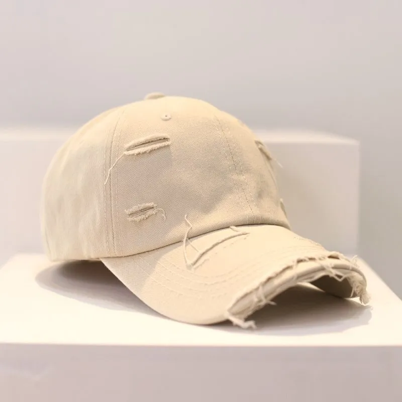 Gorra De Béisbol, Algodón Lavado Ajustable Deporte Al Aire Libre