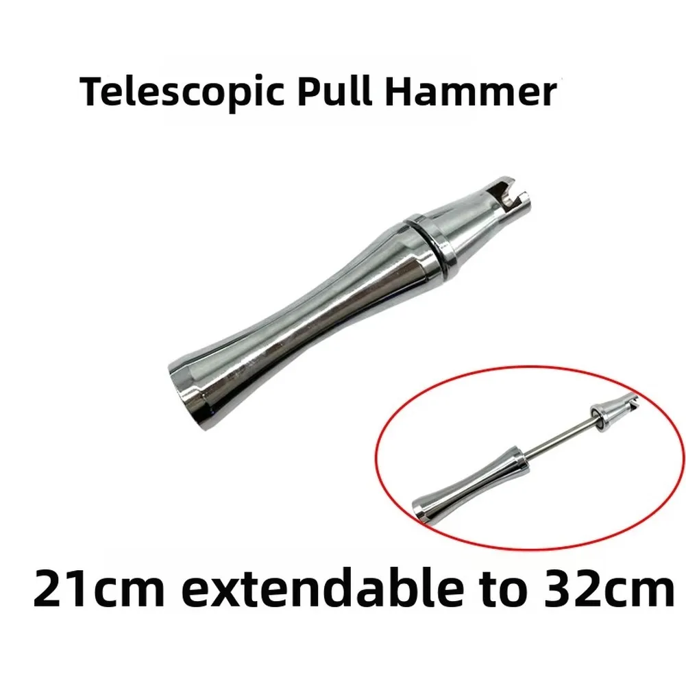 Car Dent Repair Tools: Pull Hammer, Dent Puller, Cold Glue, Aluminum Alloy, And Loop Fasteners, Car Dent Leveling.