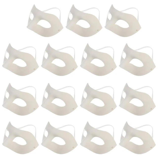 Plain White Masks To Decorate