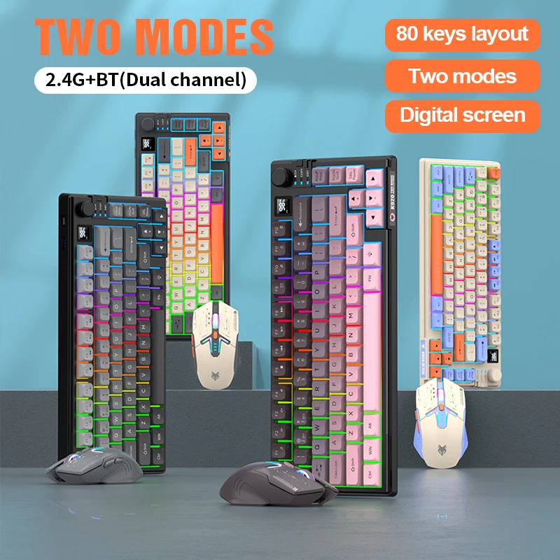 K920 USB 유선 게임 키보드 마우스 세트 조명 데스크탑/노트북 홈 오피스 여성용 남성용 키보드