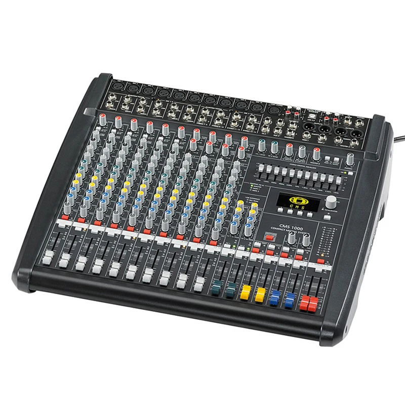 

Professional Audio Mixer DJ Audio Console CMS10003 with DSP Effects