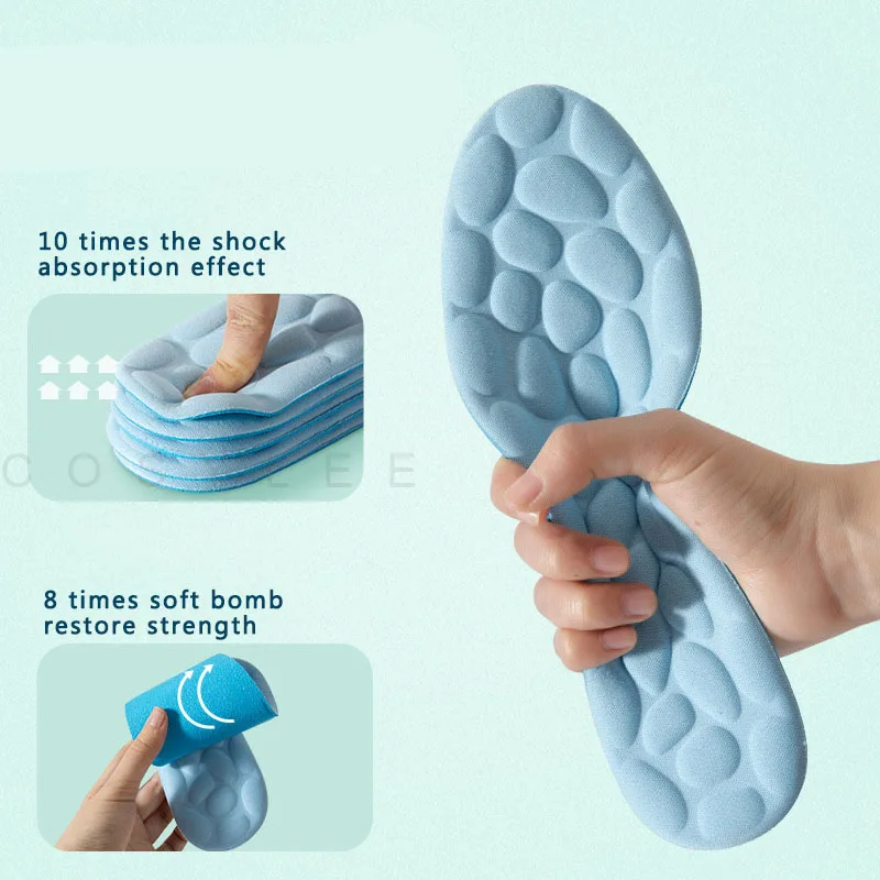 Massage Memory Foam Sko Sål Åndbar Pude Sport Løb For Fødder Ortopædiske indlægssåler_voghion.com