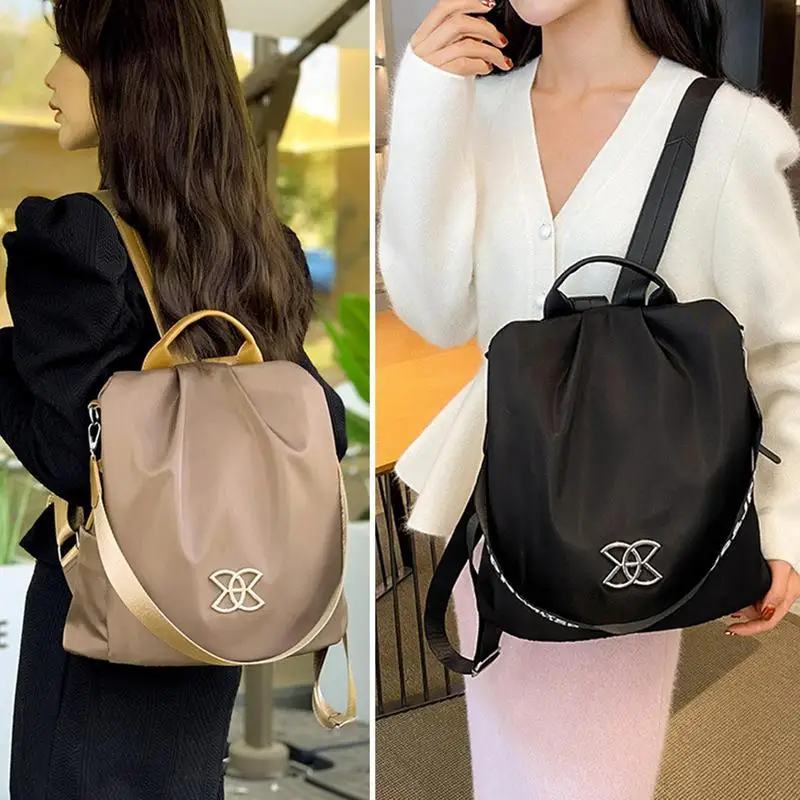 Crossbody Oxford Cloth Bag Women Anti-theft Mini Casual Daypack Purse Portable for Business Travel