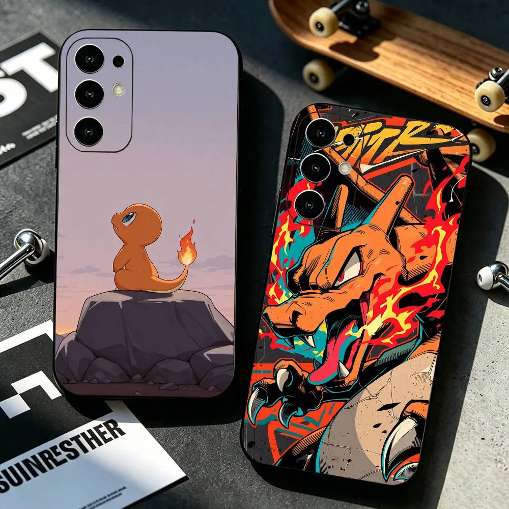 Charming Charizard Men's Favorite Phone Case - Black Cover