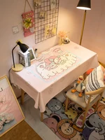backdrop Tablecloth Sanrio Cinnamoroll cartoon room waterproof book tablecloth home living rectangular table linen birthday part 2