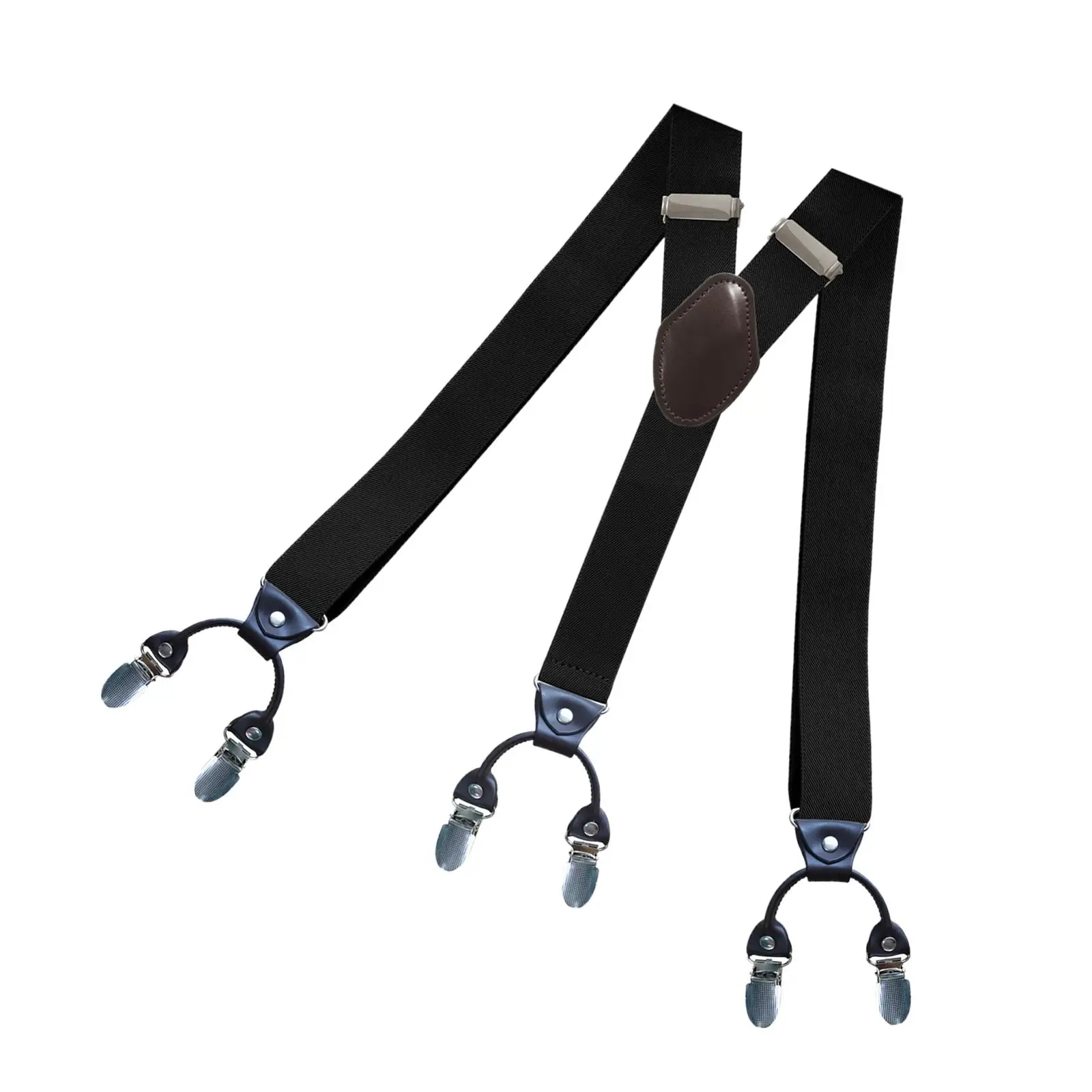 Men Women Suspenders Trousers Suspender Elastic Straps Unisex Adults Y Back