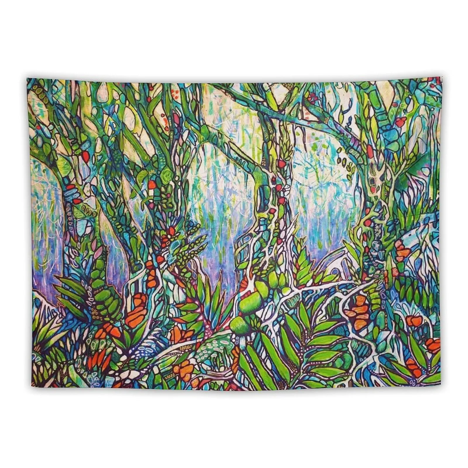 

Wild Rainforest Tapestry Room Decoration Korean Style Wall Decoration Items Room Ornaments Carpet Wall Tapestry