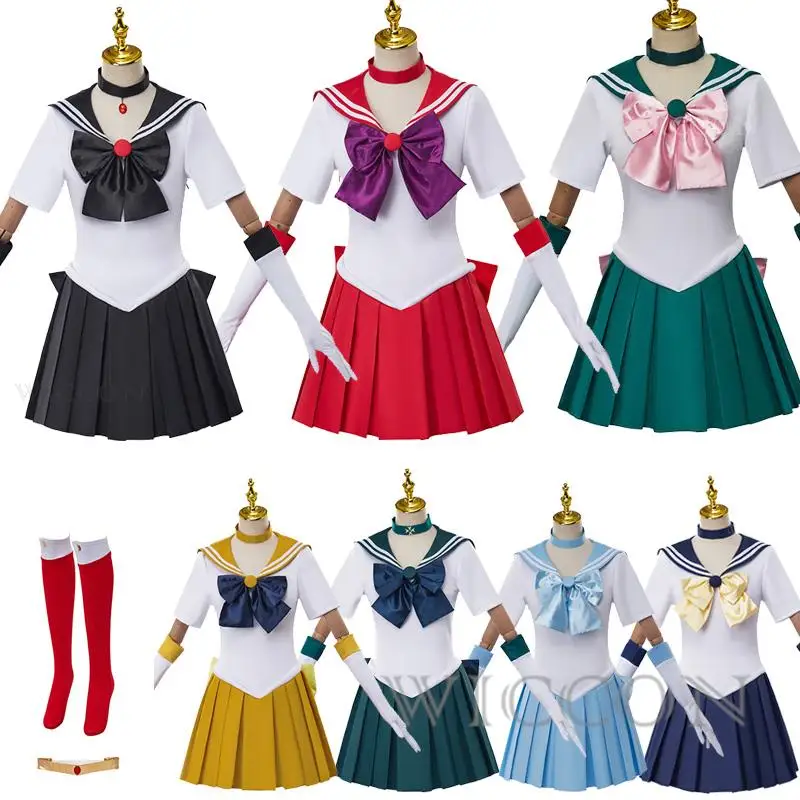 Wetrose]In Stock Sailor Moon Cosplay Costume Usagi Tsukino - Foto 10