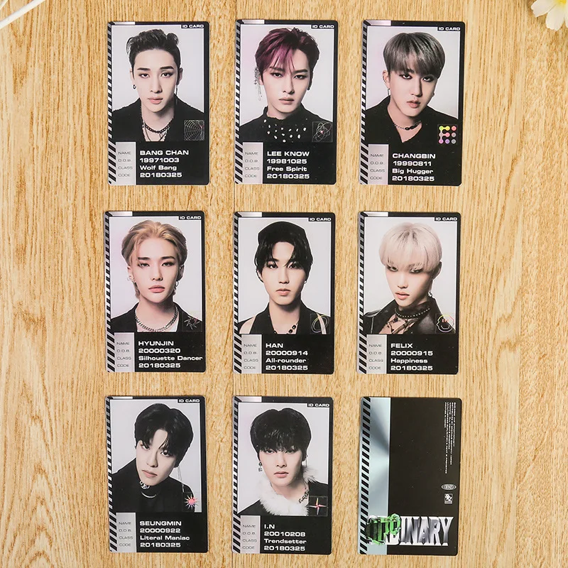 Cromos Kpop Tarjetas Fotográficas (photocards) De STRAY KIDS
