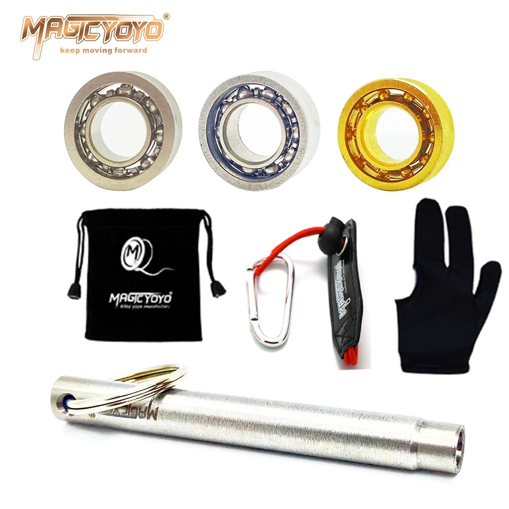 MAGICYOYO Yoyo Ball UR188 KK 10-Bead Bearing/Glove /Storage Bag/Bearing Removal Tool/Lanyard For Yoyo Ball Parts yoyo ball