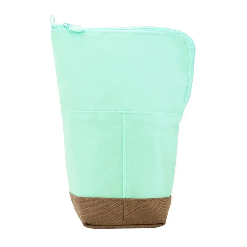 

Вертикальный держатель для ручки, вертикальный держатель для ручки, вместительный чехол для карандашей, складной пенал, сумка для карандашей, канцелярские принадлежности