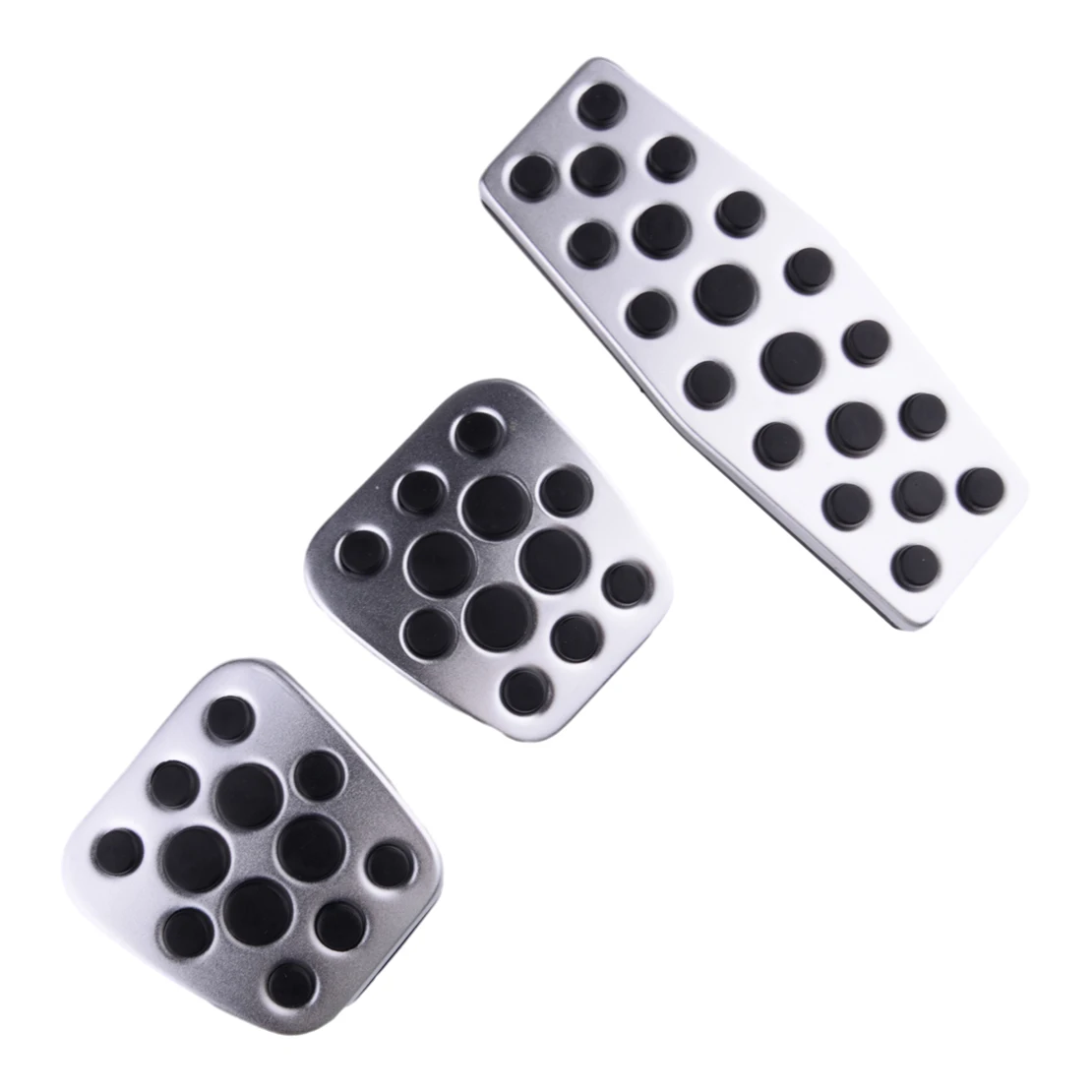 DWCX 1 Set Front Accelerator Brake Clutch Pedal Cover Fit for Opel Cascada MT Astra J Zafira C