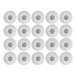 Premium 18mm Soft Foam Earphone Earpads - Enhanced Comfort Covers for Earbuds and Headphones (18mm White)