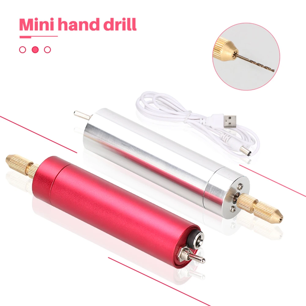 DIY Drilling Electric Tool Mini Electric Drill for Crafts Resin Jewelry  Wood Craft Tool USB Drill Engraving Pen Rotary Drill