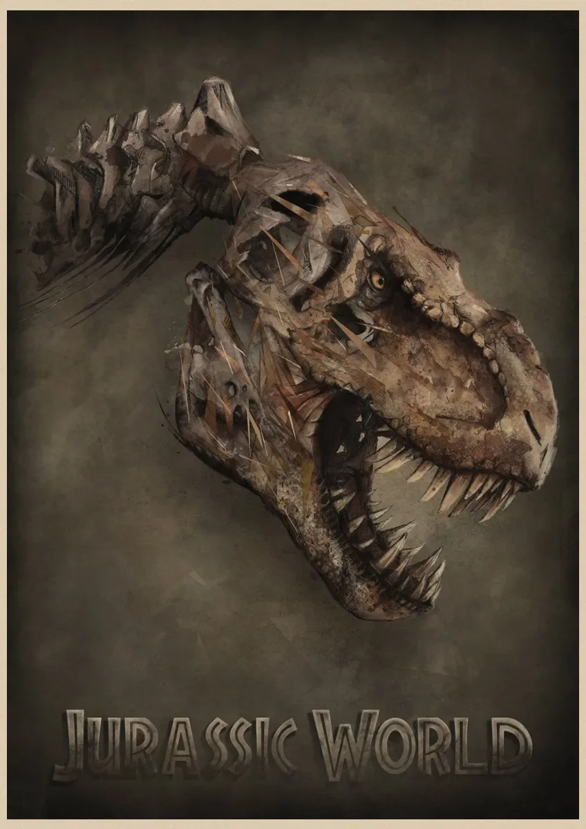 ジュラシックパーク　アートプリントポスター Amazon.co.jp: ジュラシック・パーク アートパネル キャンバス