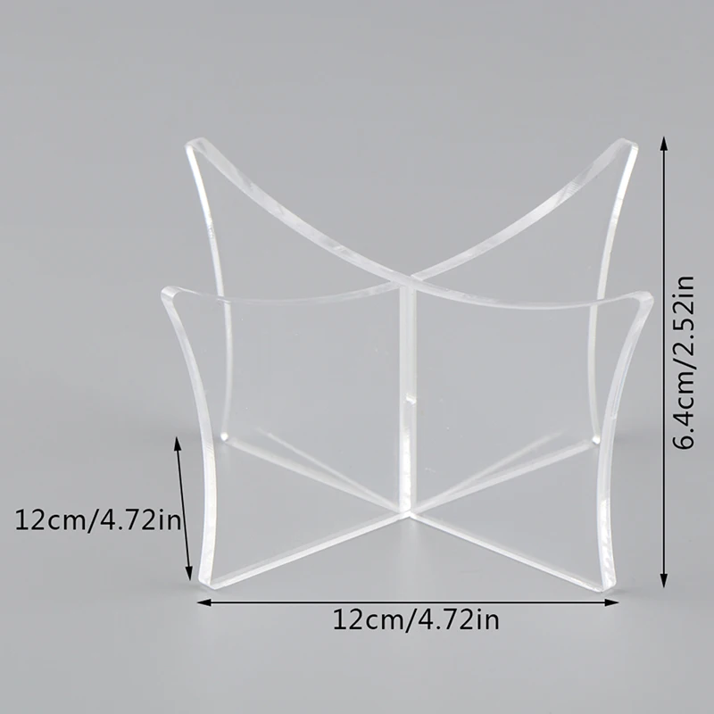 1PC New Multi-function Acrylic Display Stand Bowling Rugby Basketball Soccer Ball Bracket Holder Acrylic Rack Support Base 5