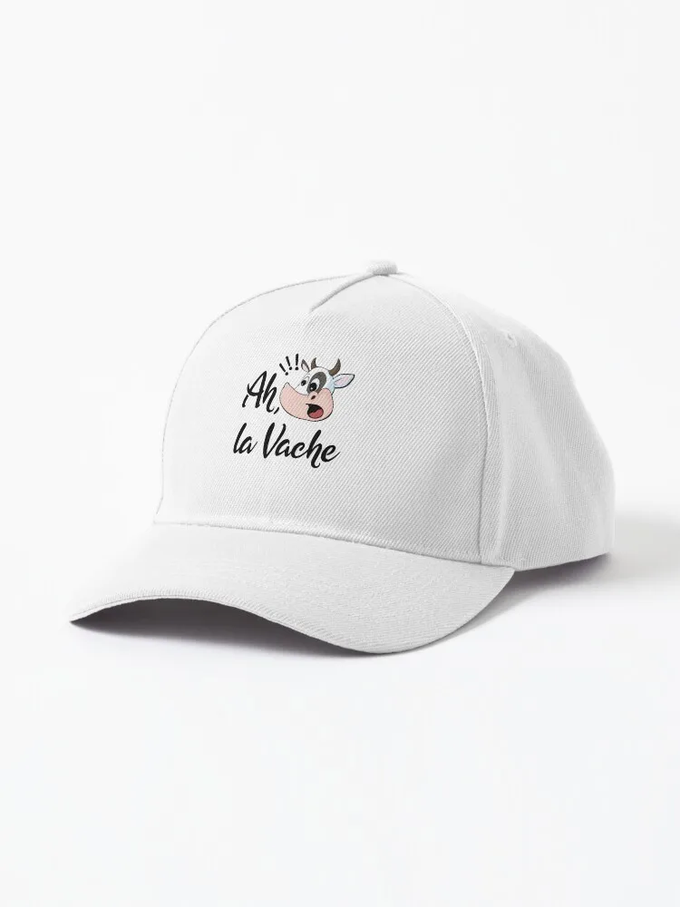 

Ah, La Vache French Phrase Cap