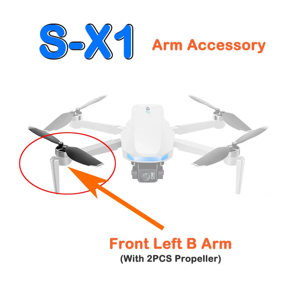 Bras de drone A-Arm en alliage, pièce de rechange pour quadricoptère, détail du connecteur.