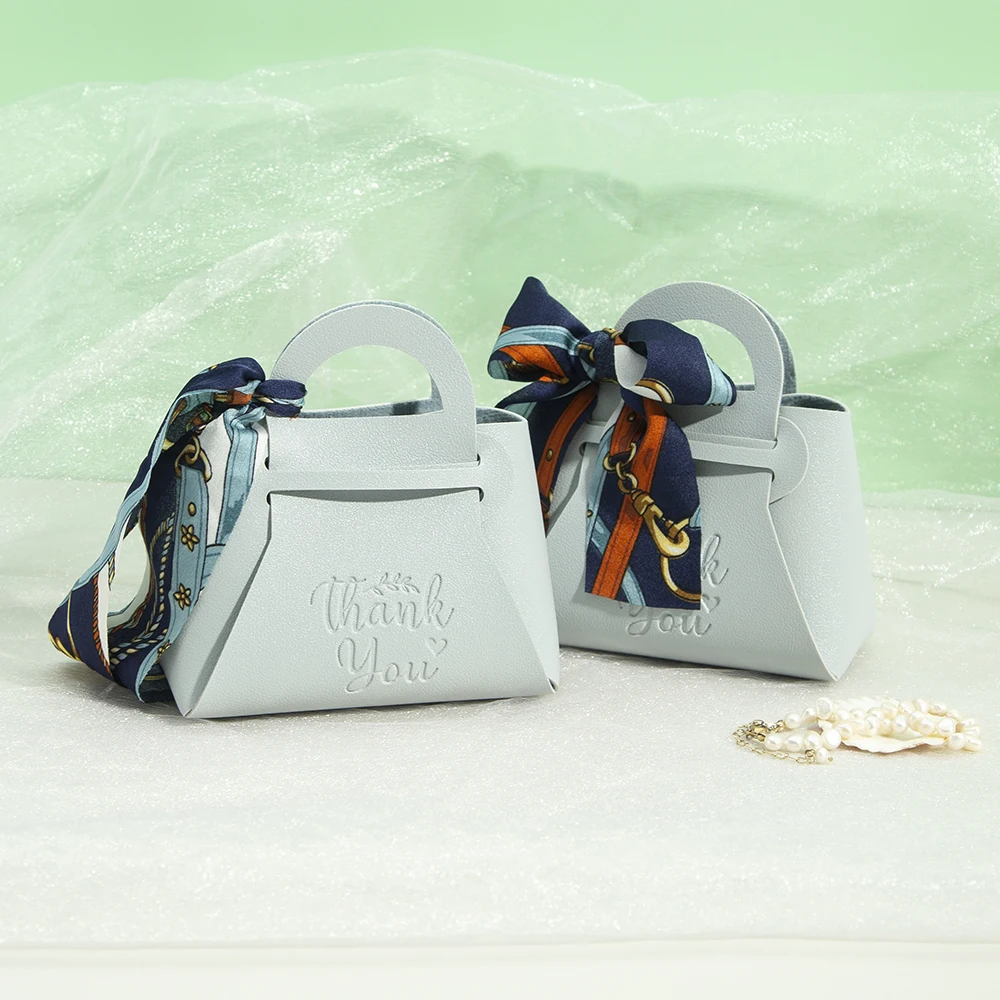 Hellblaue PU-Leder Schmucktasche Samt Flanell Baumwolle Mikrofaser Kordelzugbeutel Handgemachtes Geschenk Handtasche für Armband – Detail 5