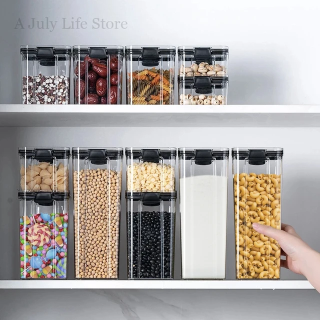 Plastic Food Storage Containers  Plastic Kitchen Storage Box - Food Storage  - Aliexpress