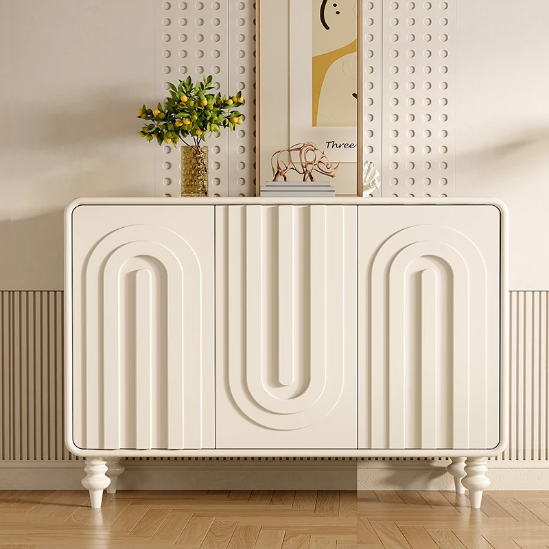 

Cream Style Shoe Cabinet Household Table Household Shoe Rack Partition Hallway Zapatero Entrada Recibidor Entryway Furniture