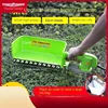 Durable Brushless Hedge Trimmer with Lithium Battery and Curved Blade for Tea Tree Pruning 1