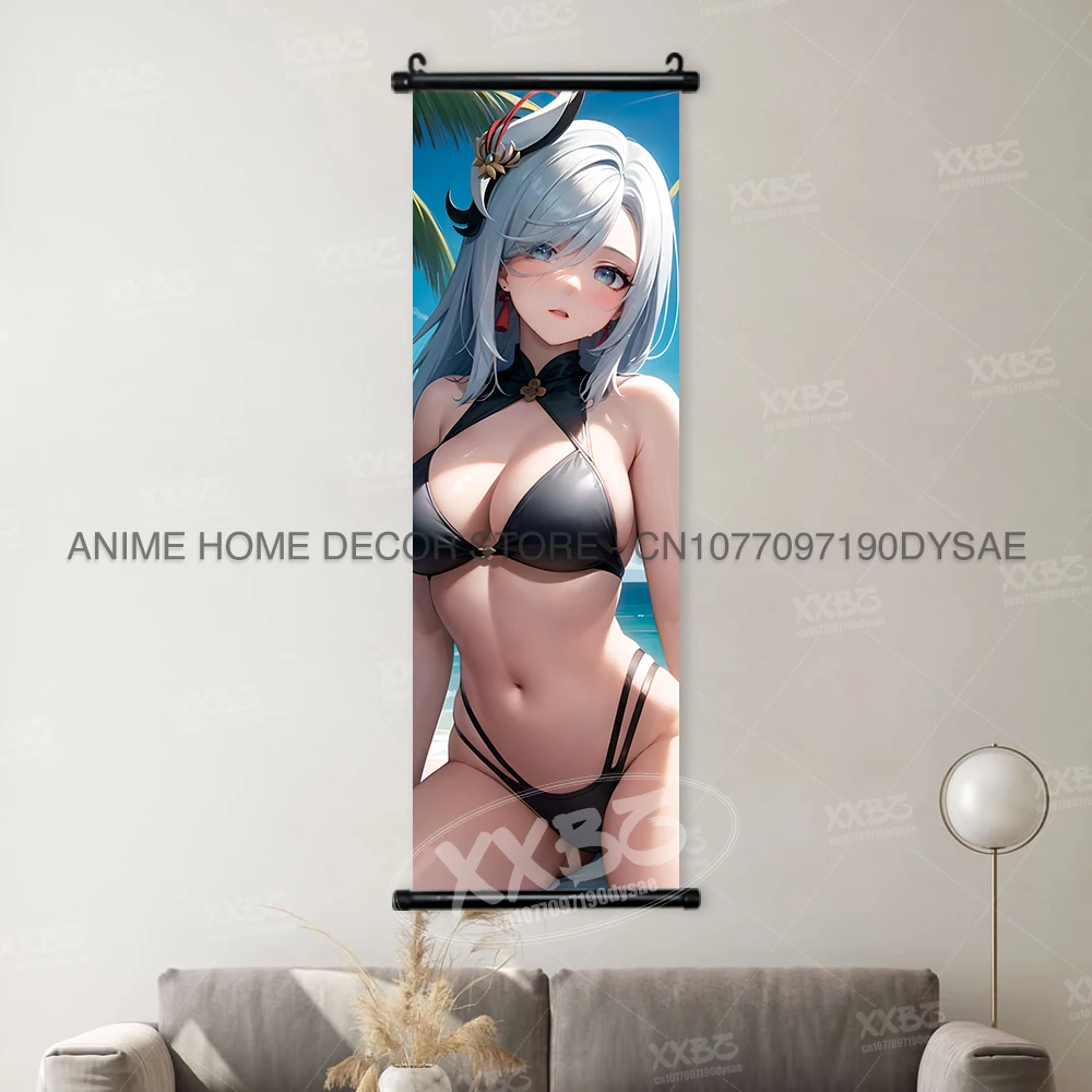 Genshin Impact Character Art Decorative Home Wall Poster
