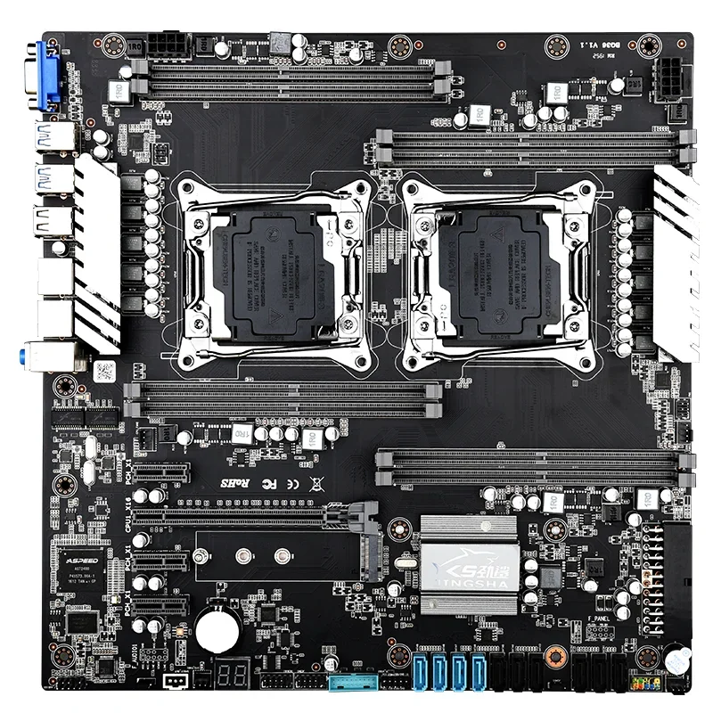 X99 DUAL Motherboard Set With XEON E5 2680 V4*2 And 128GB