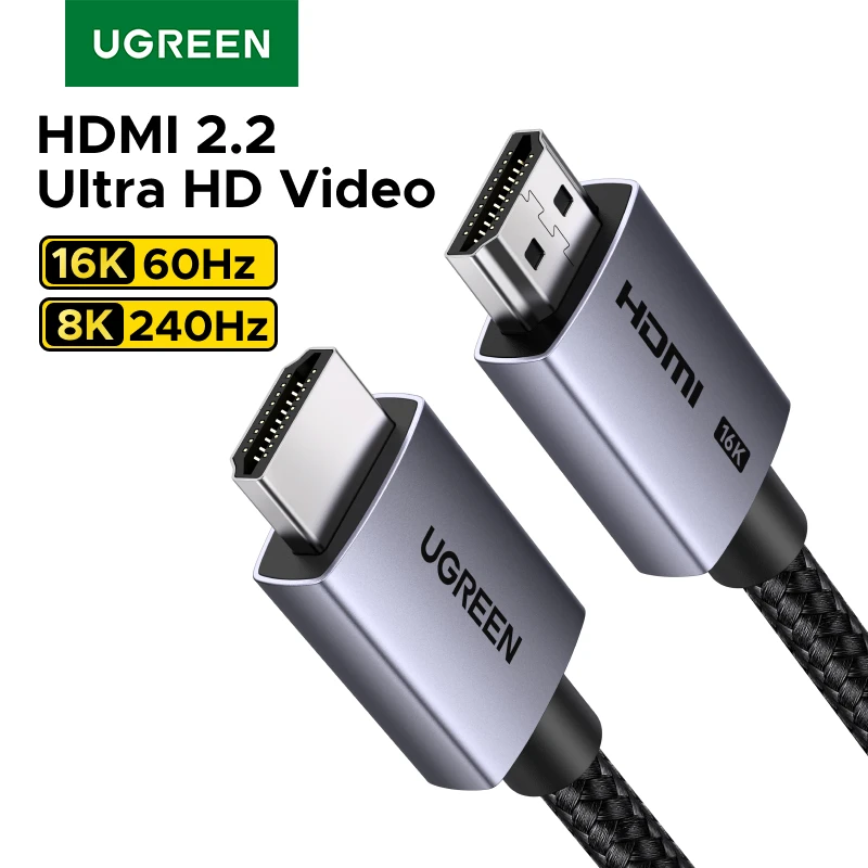 Ultra High-Speed 16K HDMI Cable with Dolby Vision and HDCP 2.3