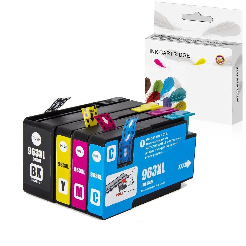 HP OfficeJet Pro 9010 9015 Printer Premium Compatible Color Inkjet Ink Cartridge 963XL 967XL 963 967 XL