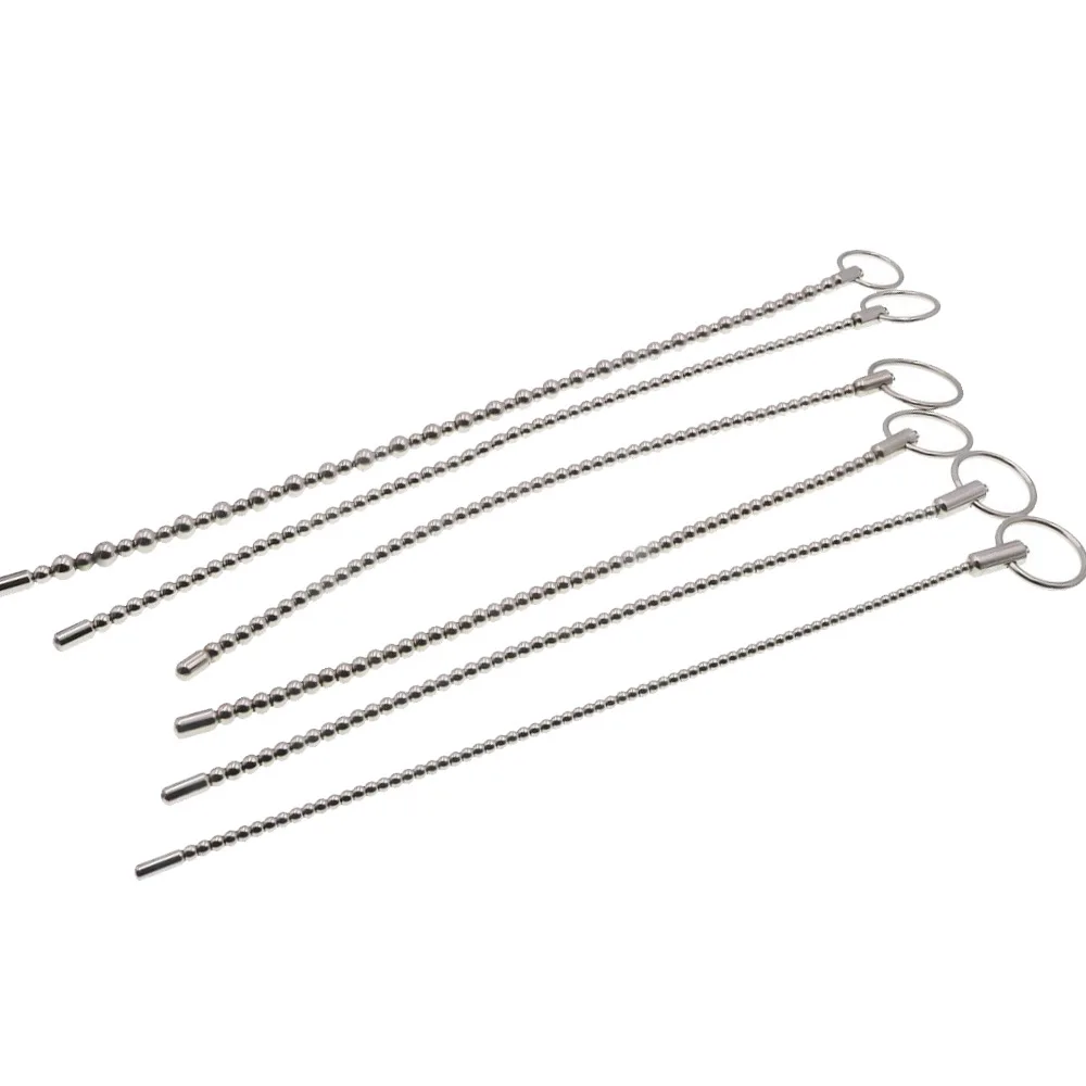 18/27/35mm Urethral Sound Dilators Sounding Penis Plug Urethral Pull Beads Bdsm Sex Toys For Men Penis Insert Stimulator