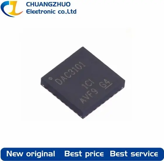 

1Pcs New original TLV320DAC3101IRHBR DAC3101 VQFN-32-EP(5x5) Audio Power OpAmps