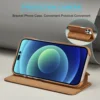 Leather Flip Wallet Phone Cover For iPhone 14 15 16 Pro Max 13 12 Mini 11 XS X XR 8 7 Plus SE 2022 Slim Card Slots Book Bag 4