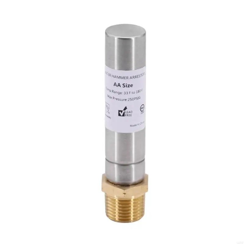Washing Machine Water Hammer Arrestor 1/2inch Thread Dishwasher Pipe Noise Stop Bath Room Accessories Easy to Install