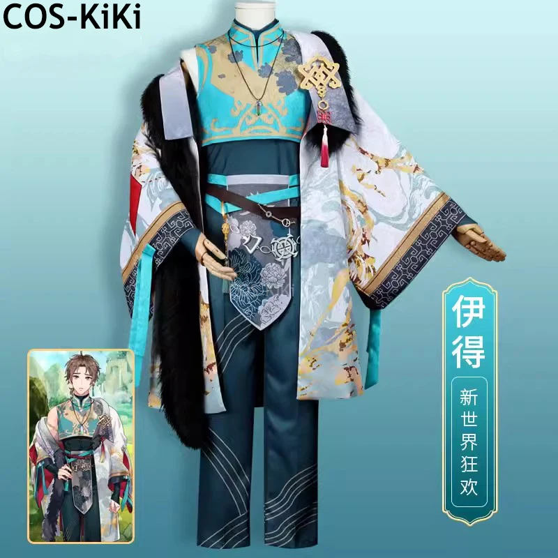 

Костюм COS-KiKi Nu: Carnival Eiden, красивая униформа, великолепный костюм для косплея, мужской костюм для ролевых игр на Хэллоуин и карнавал