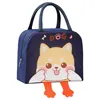 Shiba Inu Outdoor Picnic Portable Portable Lunch Bag with Rice Insulated Lunch Box Bag 5