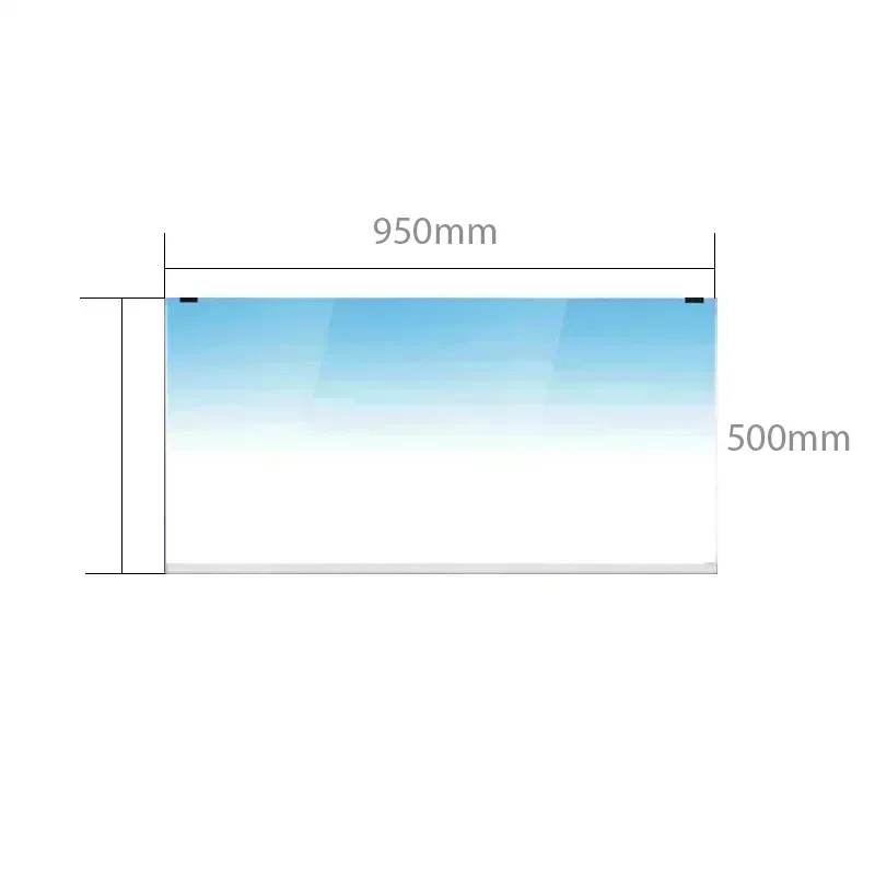 950 x 500mm