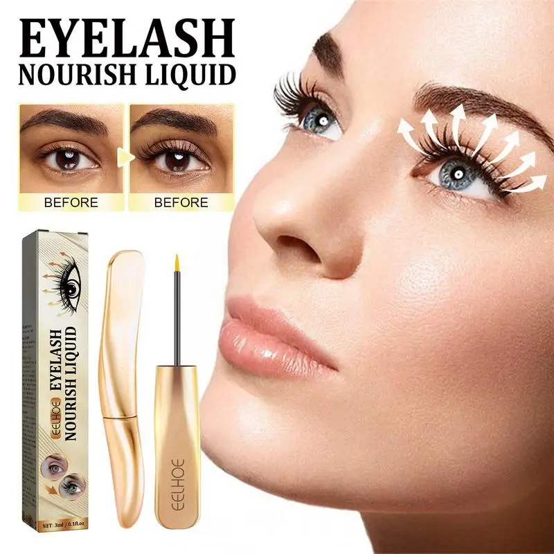 

Eyelash Growth Serum Natural Eyelash Enhancer Longer Fuller Thicker Lashes Products Eye Care Makeup Eyelashes Lengthening Liquid