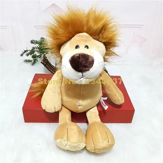 Elephant Giraffe Monkey Tiger Lion Dog Wolf Rabbit Plush Doll Stuffed Animals Kids Children Gifts Toy
