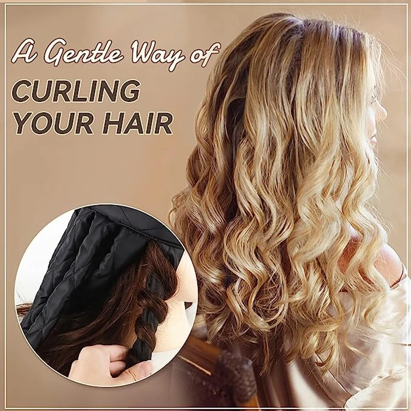 Octopus Heatless Curling Rod Headband Silk Ribbon Hair Curling Tools Hair Styling Tool for Lazy Curls