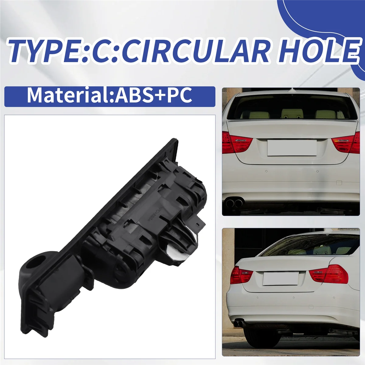 Boot Lid Lock Push Button Tailgate Hatch Switch for BMW 2S X1 X3 X4 X5 X6 F25 F26 F45 F46 F15 F16,C