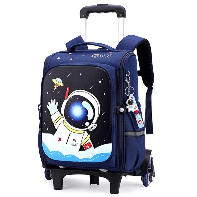 Literaire kunsten uitbreiden rijk Nieuwe ruimte schooltas trolley estuches escolares basisschool student  rugzak rolling back packs tas voor vrouwen bagpack borse| | - AliExpress