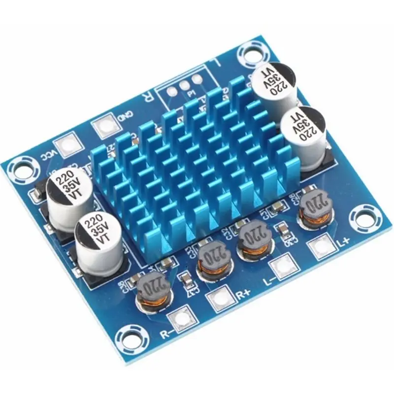 XH-A232 TPA3110 2.0 채널 30W+ 30W 디지털 스테레오 오디오 전력 증폭기 보드 모듈 8Pcs DC 8- 26V 3A 스피커 C6-001-A86G