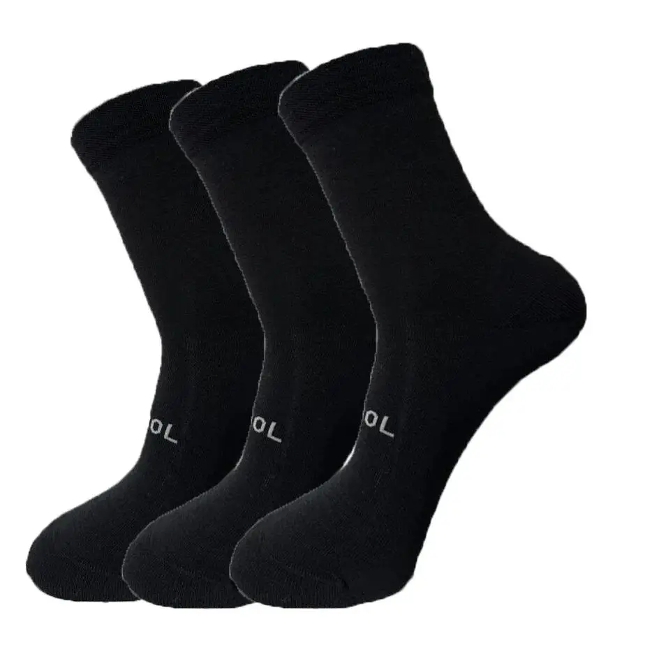 1/3pairs Winter Merino Wool Socks Breathable Warm Cushion Running Socks Unisex Thermal Anti-slip Long Tube Hiking Cycling Socks