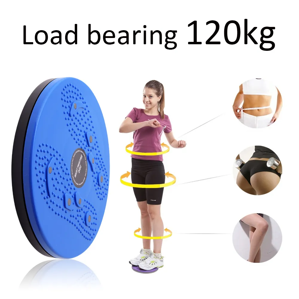 Fitness Equipment Waist Twisting Disc Balance Board Fitness Equipment for Home Body Aerobic Rotating Sports Magnetic Massage Plate Exercise Wobble Twisted Waist Home Exercise 