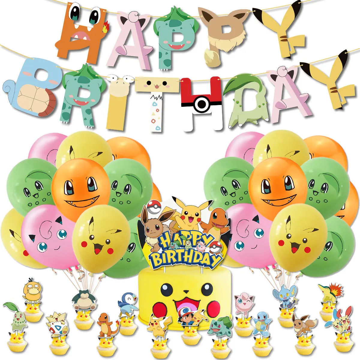 Pokemon tovaglia decorazioni per feste di compleanno Baby Shower stoviglie  usa e getta Pikachu TableCover bomboniere per bambini per forniture per  feste - AliExpress