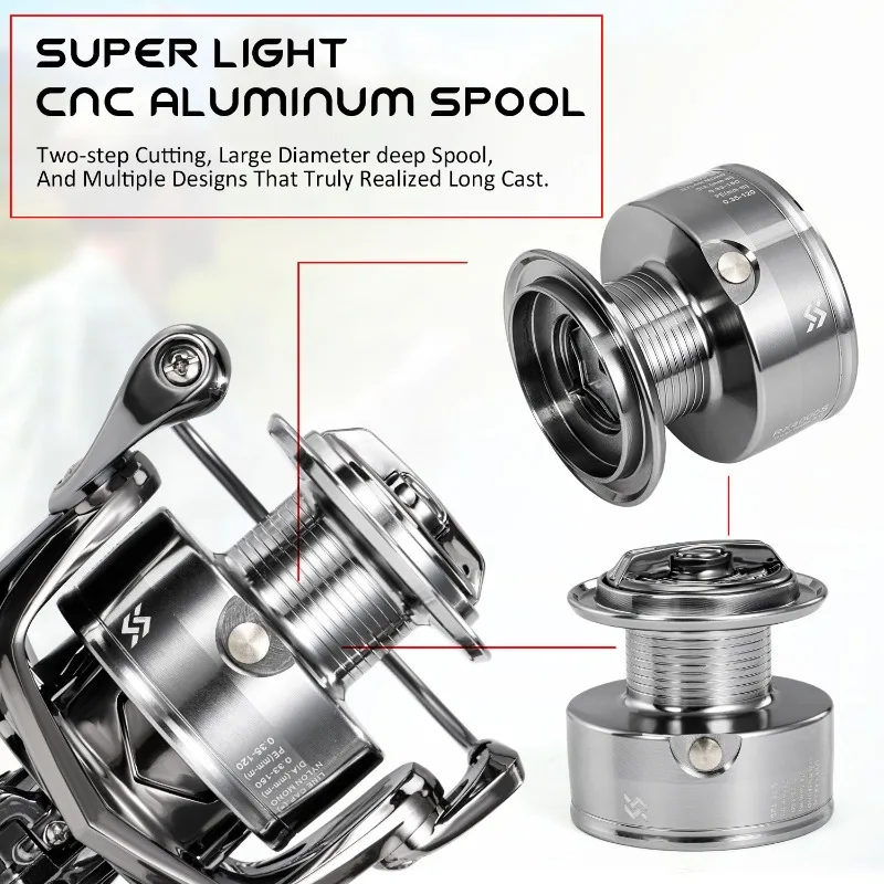 Sougayilang 1000-5000 Series Spinning Reel Aluminum Alloy