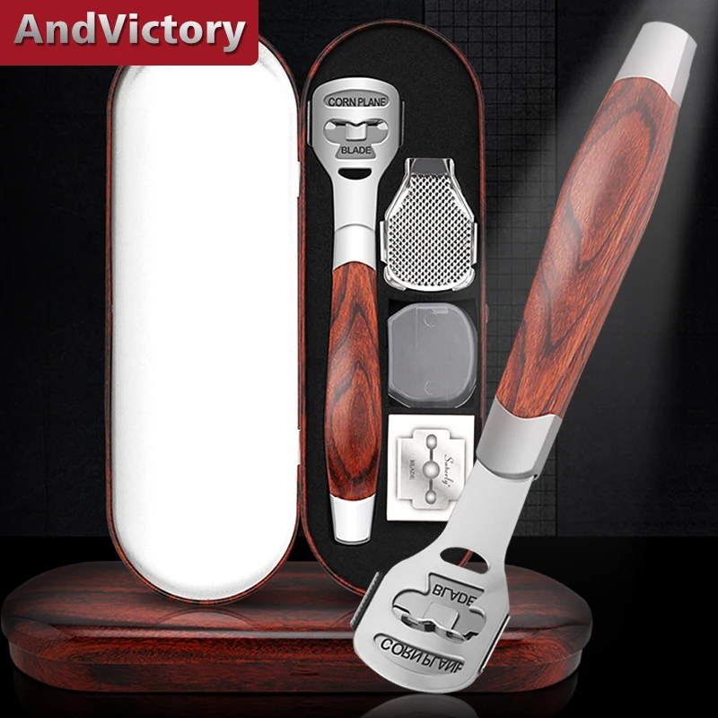 1Set Foot Razor Pedicure Callus Shaver Heel Hard Skin Corn Remover